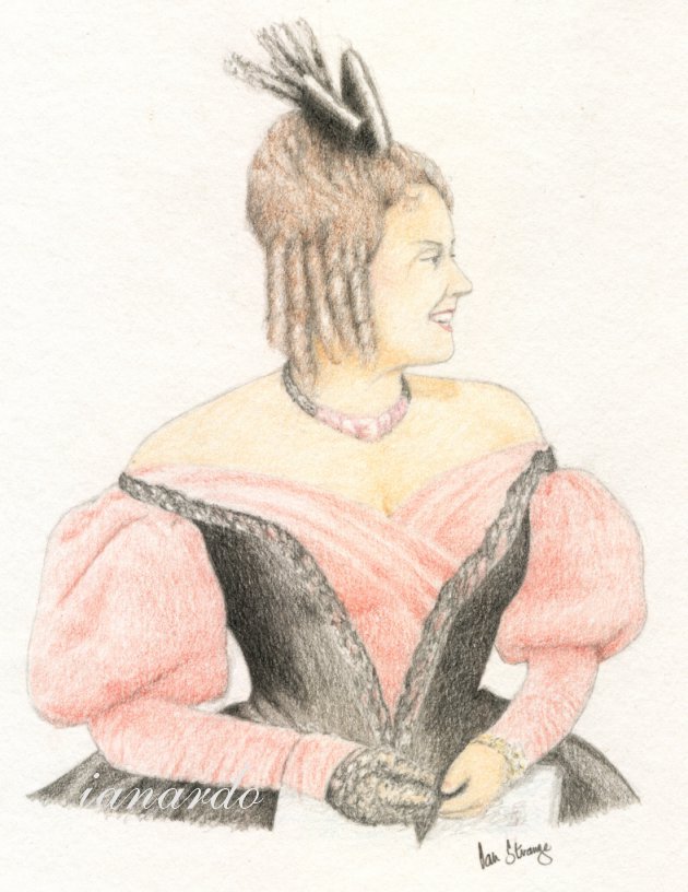Elsa Lanchester's portrait
